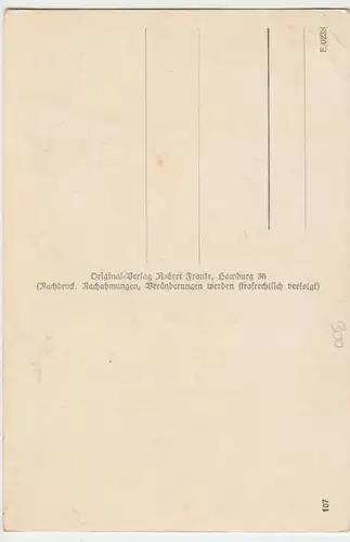 (51074) AK Liedkarte, "Komm zurück!", vor 1945