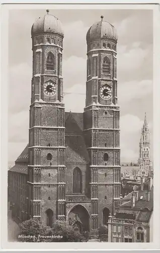 (50935) Foto AK München, Frauenkirche, 1942