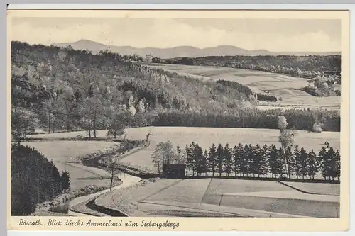 (50854) AK Rösrath, Blick durchs Ammerland zum Siebengebirge, 1958