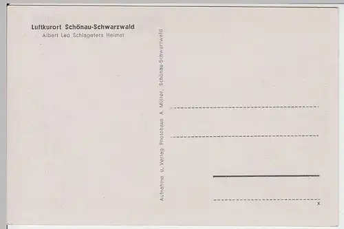 (50804) AK Schönau im Schwarzwald, Totale