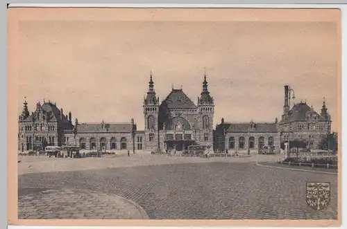 (50422) AK 's-Hertogenbosch, Station, vor 1945
