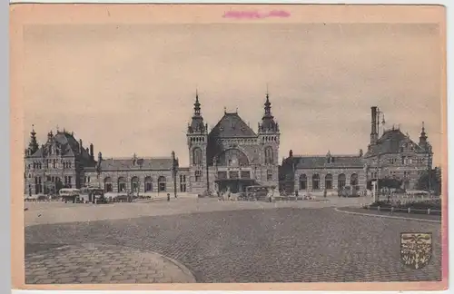 (50417) AK 's-Hertogenbosch, Station, vor 1945