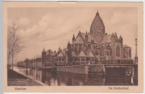 (50411) AK Haarlem, De Kathedraal, 1925