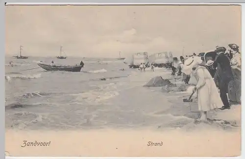 (50394) AK Zandvoort, Strand, 1905