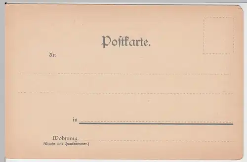 (50294) AK Koblenz, Deutsches Eck, Kaiser-Wilhelm-Denkmal, vor 1905