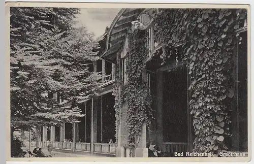 (50179) AK Bad Reichenhall, Gradirhaus, 1931