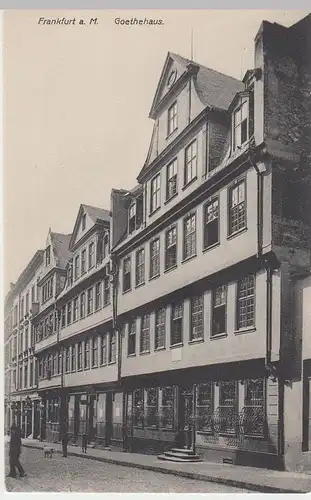 (49953) AK Frankfurt a.M., Goethehaus, vor 1945