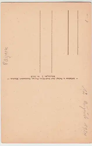 (49831) AK Am Stopselzieher, Abstieg Zugspitze - Eibsee, 1924