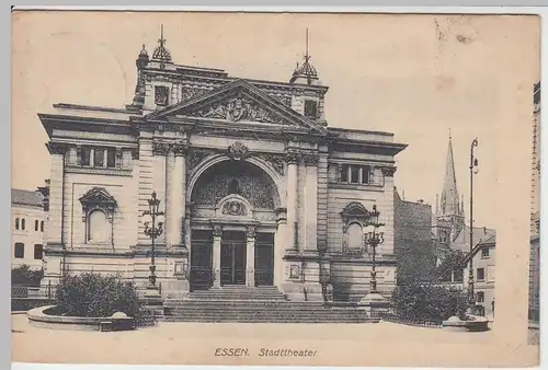 (49818) AK Essen, Stadttheater, vor 1945