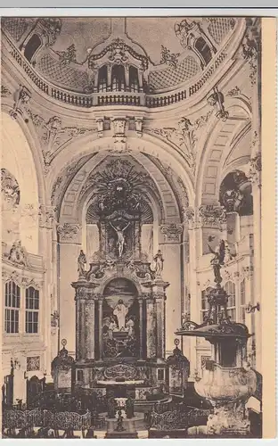 (49812) AK Hamburg, St. Michaeliskirche, Altar u. Kanzel, vor 1945