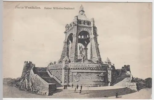 (49794) AK Porta Westfalica, Kaiser-Wilhelm-Denkmal, vor 1945