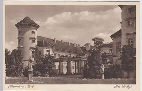 (49760) AK Schloss Rheinsberg, 1938