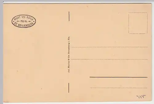 (49731) AK St. Odilienberg, Dreystein, Mont Ste. Odile, vor 1945