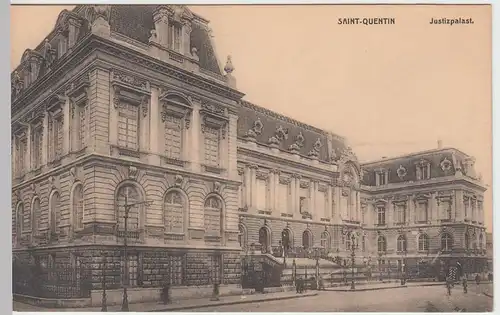 (49720) AK Saint-Quentin, Justizpalast, 1916