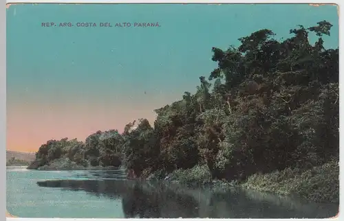 (49697) AK Alto Paraná, Küste, vor 1945
