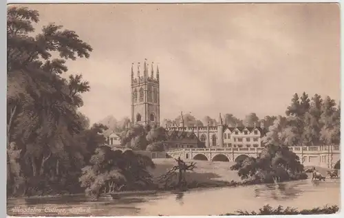 (49675) AK Oxford, Magdalen College, vor 1945