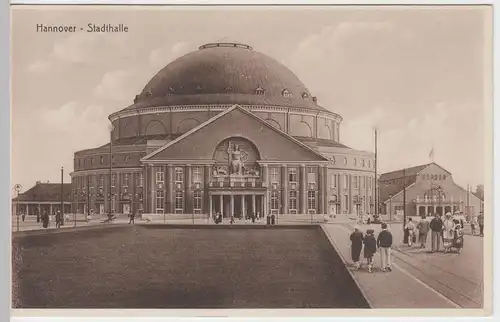 (49639) AK Hannover, Stadthalle, vor 1945