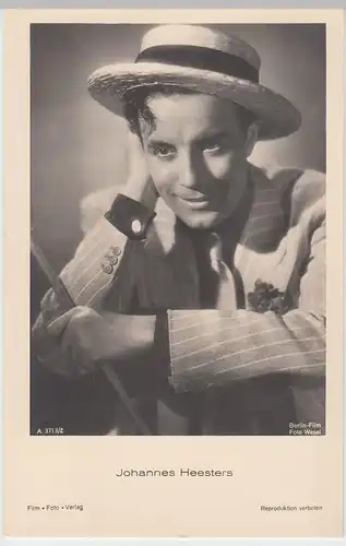 (49593) Foto AK Schauspieler Johannes Heesters, Film Foto Verlag, vor 1945
