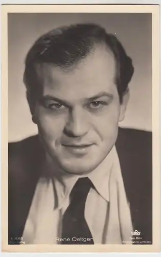 (49570) Foto AK Schauspieler René Deltgen, Ross Verlag, vor 1945