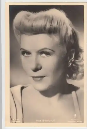 (49535) Foto AK Schauspielerin Fita Benkhoff, Ross Verlag, vor 1945