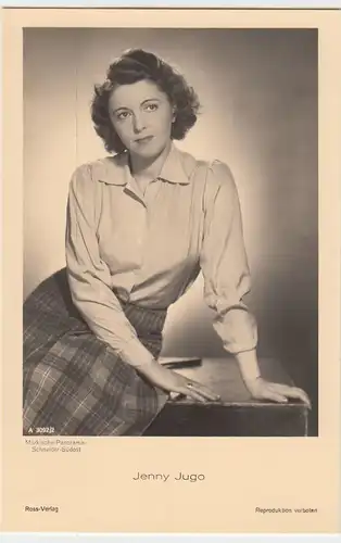 (49531) Foto AK Schauspielerin Jenny Jugo, Ross Verlag, vor 1945