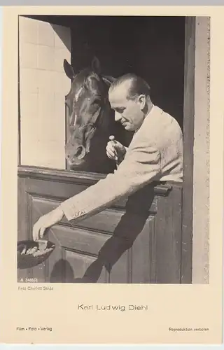 (49522) Foto AK Schauspieler Karl Ludwig Diehl, Film Foto Verlag, vor 1945