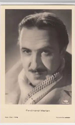(49500) Foto AK Schauspieler Ferdinand Marian, Film Foto Verlag, vor 1945