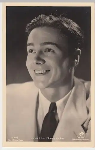 (49436) Foto AK Schauspieler Joachim Brennecke, Film Foto Verlag, vor 1945