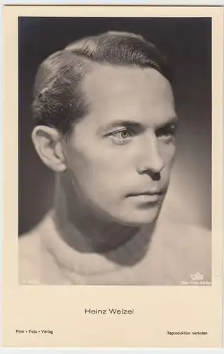 (49434) Foto AK Schauspieler Heinz Welzel, Film Foto Verlag, vor 1945
