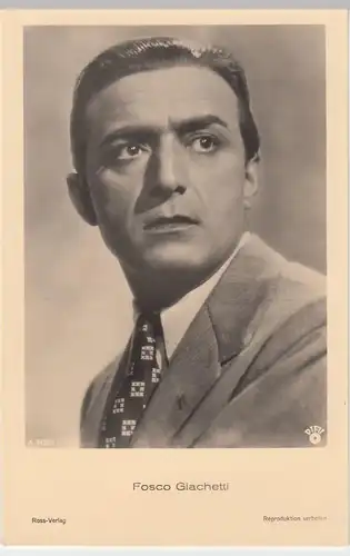 (49432) Foto AK Schauspieler Fosco Giachetti, Ross Verlag, vor 1945