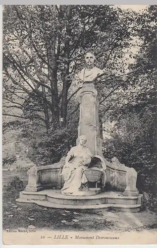 (49408) AK Lille, Monument Desrousseaux, 1914