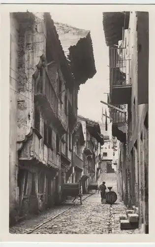 (49311) Foto AK Hondarribia (Fuenterrabia), Rue Pampinot, nach 1945
