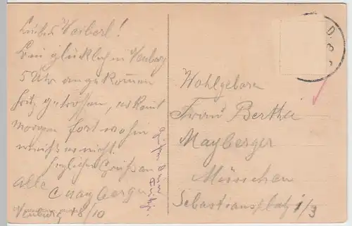 (49242) AK Neuburg a.d. Donau, Schloßkaserne, um 1915