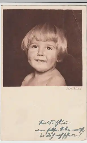 (49178) AK Lotte Herrlich: Kinderköpfe, 1928