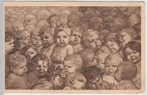 (49146) Künstler AK F. A. v. Kaulbach: Deutschlands Zukunft, 1919