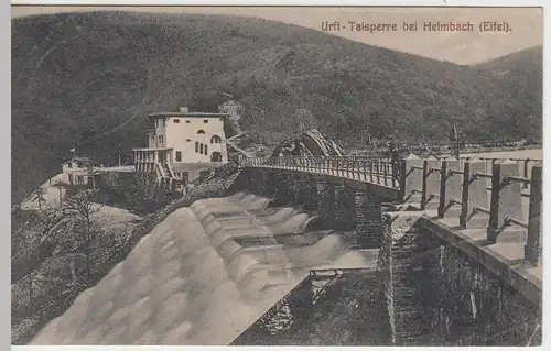 (48932) AK Urft-Talsperre bei Heimbach (Eifel), vor 1945