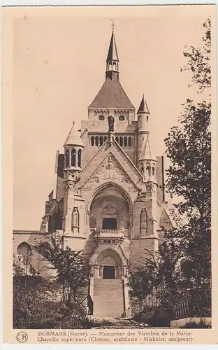 (48804) AK Dormans, Memorial des batailles de la Marne, vor 1945