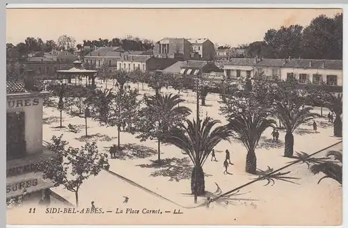 (48799) AK Sidi-Bel-Abbès, La Place Carnot, vor 1945