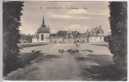 (48797) AK Chantilly, Le Chateau, vor 1945