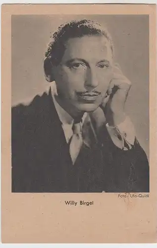 (48739) AK Willy Birgel, Schauspieler, vor 1945