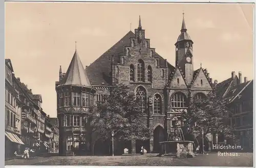 (48647) Foto AK Hildesheim, Rathaus 1935