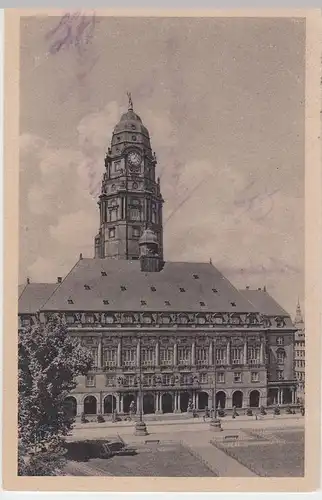 (48633) AK Dresden, Rathaus 1927