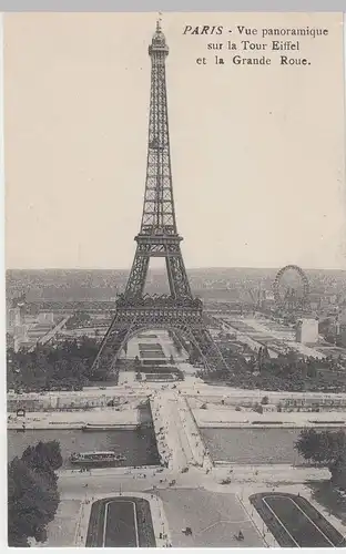 (48607) AK Paris, Tour Eiffel, Grande Roue, um 1912