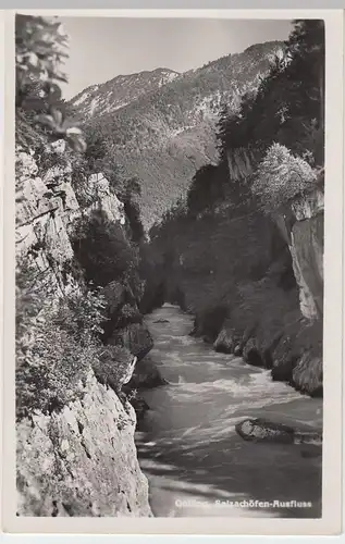 (48585) Foto AK Golling, Salzachöfen, Ausfluss