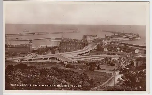 (48528) Foto AK Dover, Hafen, Harbour 1936