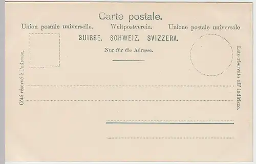 (48503) AK Porlezza, Lago di Lugano, Ortsansicht, bis um 1905