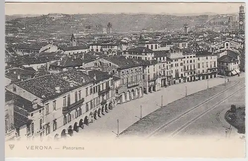 (48495) AK Verona, Panorama, bis um 1905