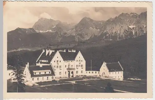 (48377) Foto AK Krün, Schloss Kranzbach, vor 1945