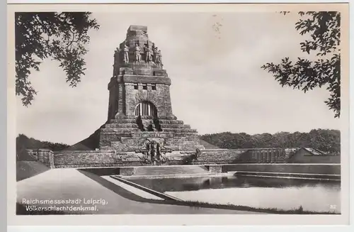 (48286) Foto AK Leipzig, Völkerschlachtdenkmal 1938