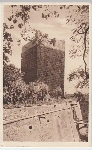 (47846) AK Eger, Cheb, Kaiserburg, Chebsky hrad, Schwarzer Turm, um 1928